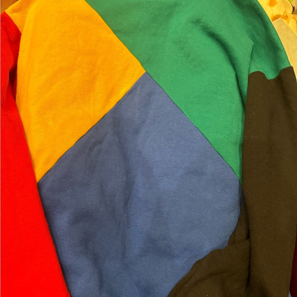 Vintage French Navy brand Colorful Men's Sweatshirt